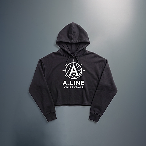 A_Line Women's Crop Hoodie