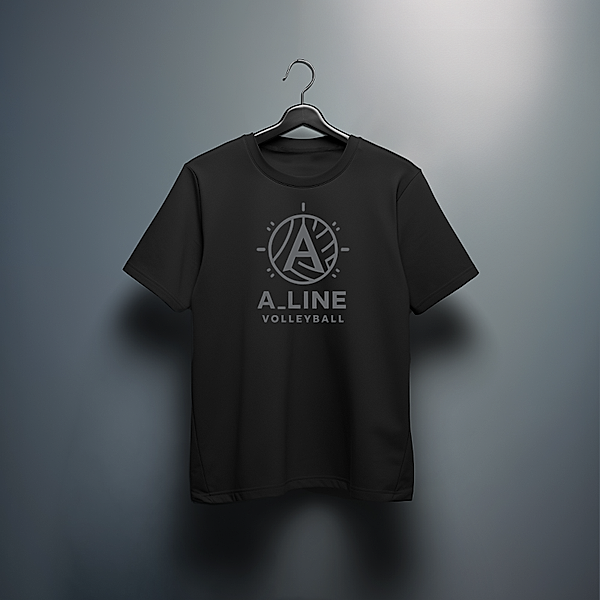 A_Line Washed Logo Tee